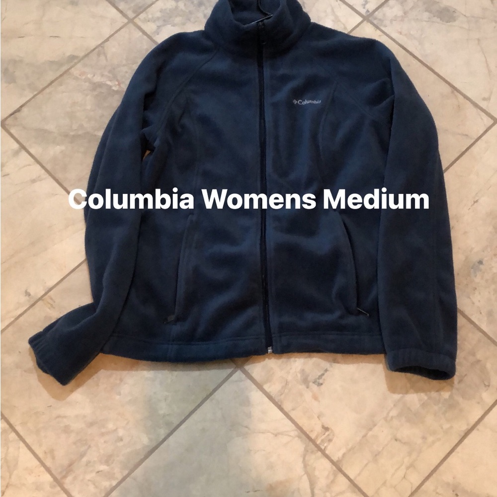 Columbia Women's Dark Blue Fleece Jacket